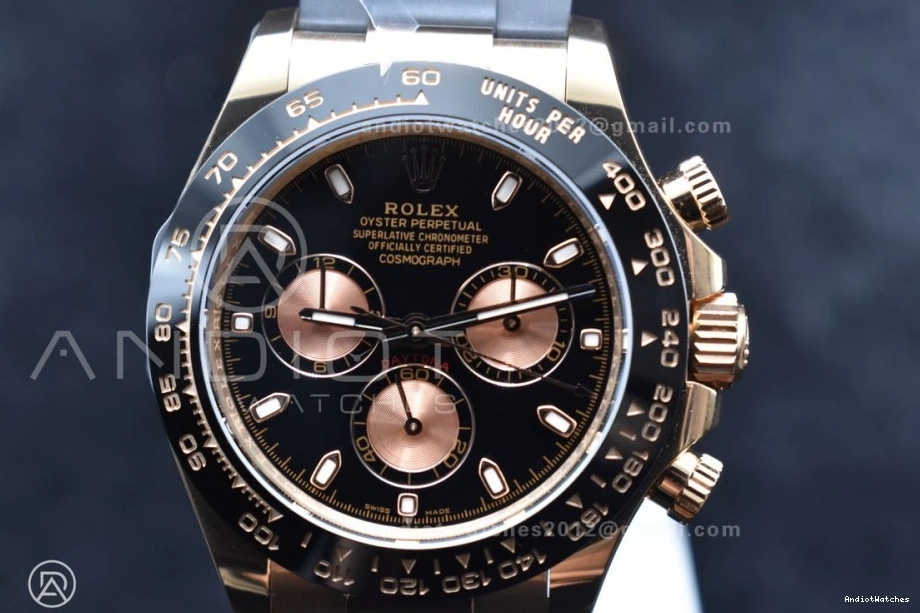 1:1 Dial Best on Edition Oysterflex SH 116518 753 Daytona Black APSF Strap RG Rubber Seasonal 0509